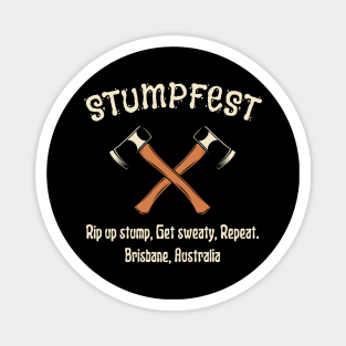 stumpfest-rip up stump Magnet